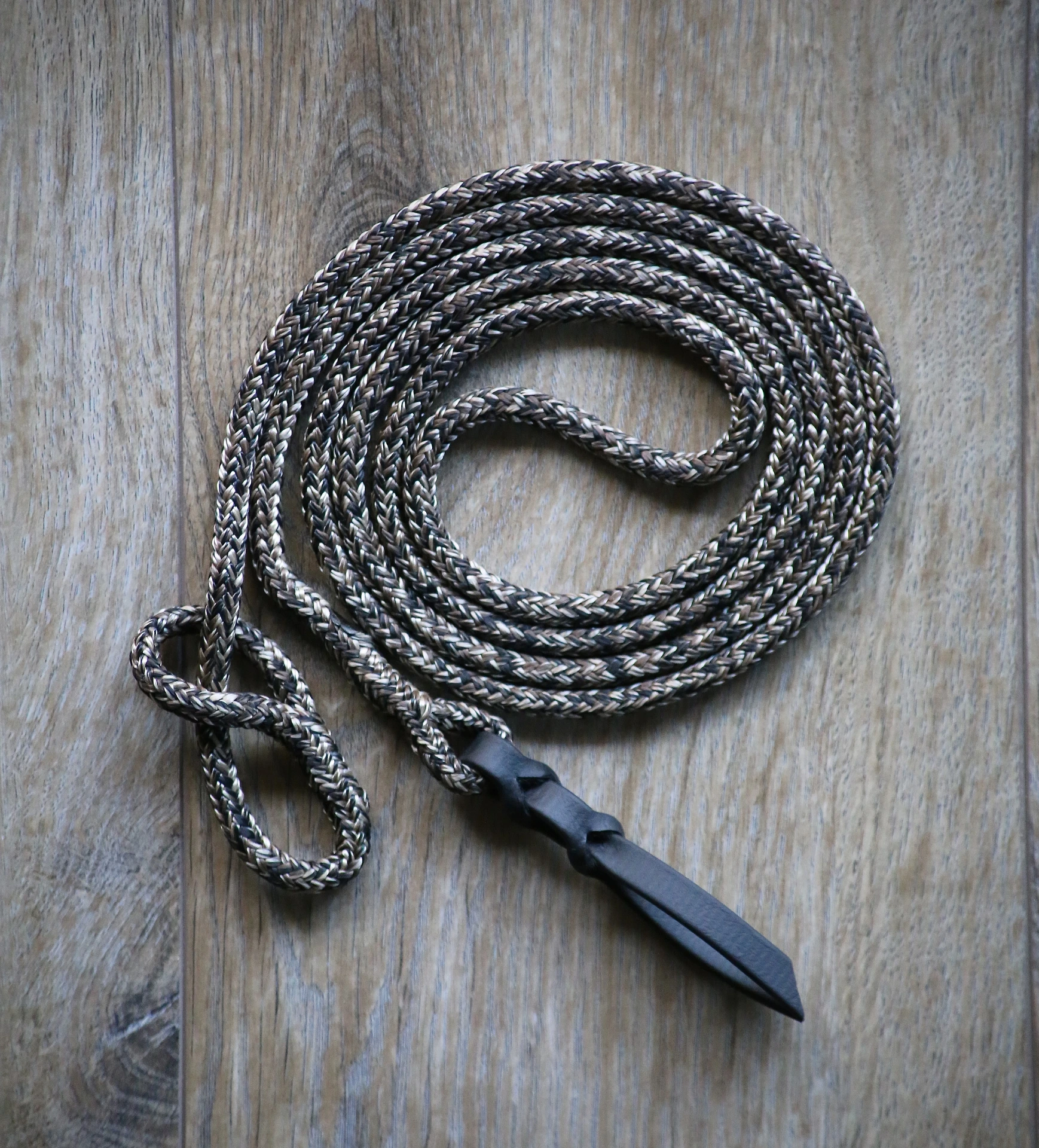 Cordelette de stick (6mm, Navy Seal, Noir)