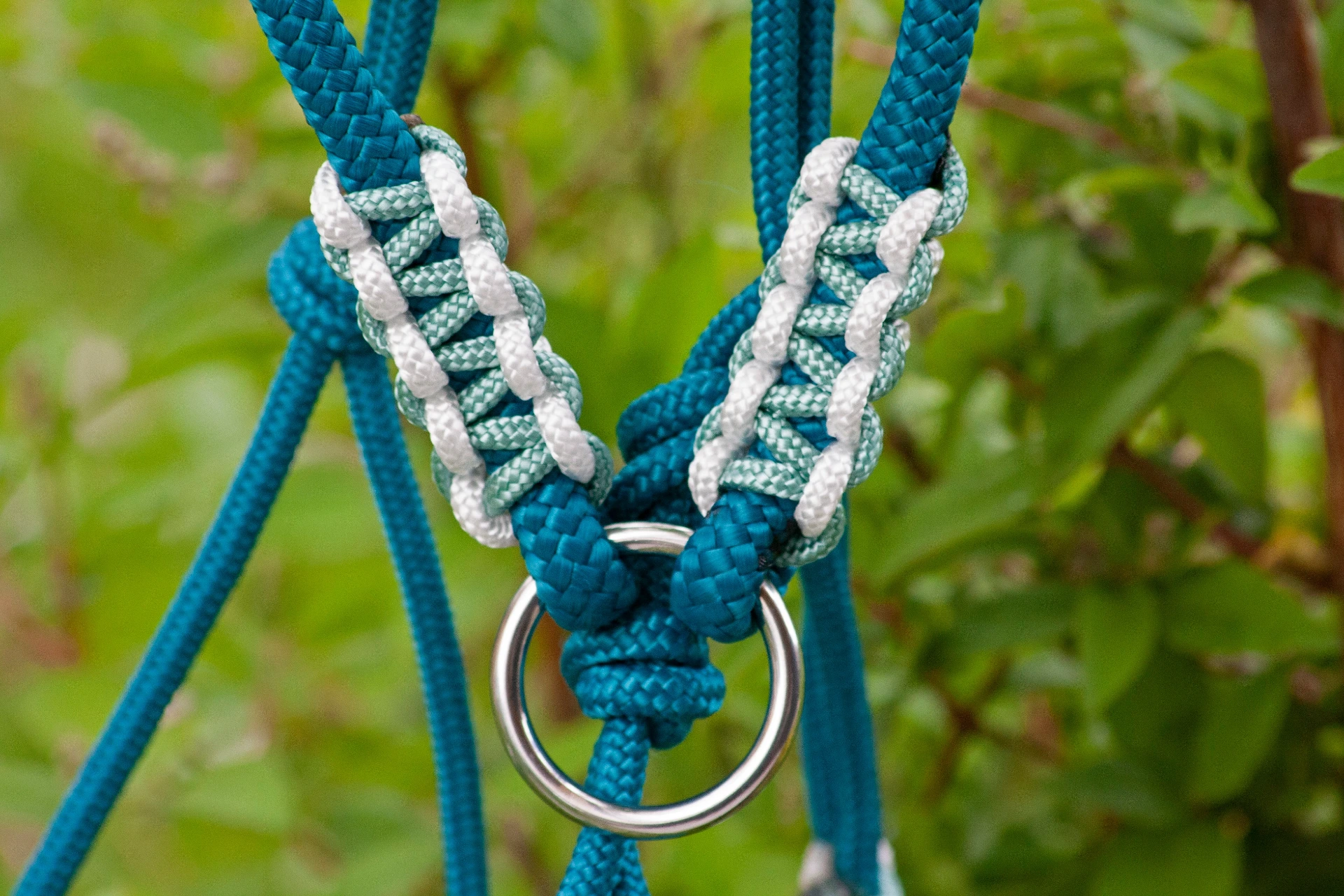 Cordelette Anneaux (6mm, Cheval, Blanc, Sans tressage, Aucun, Aucun, Aucun)